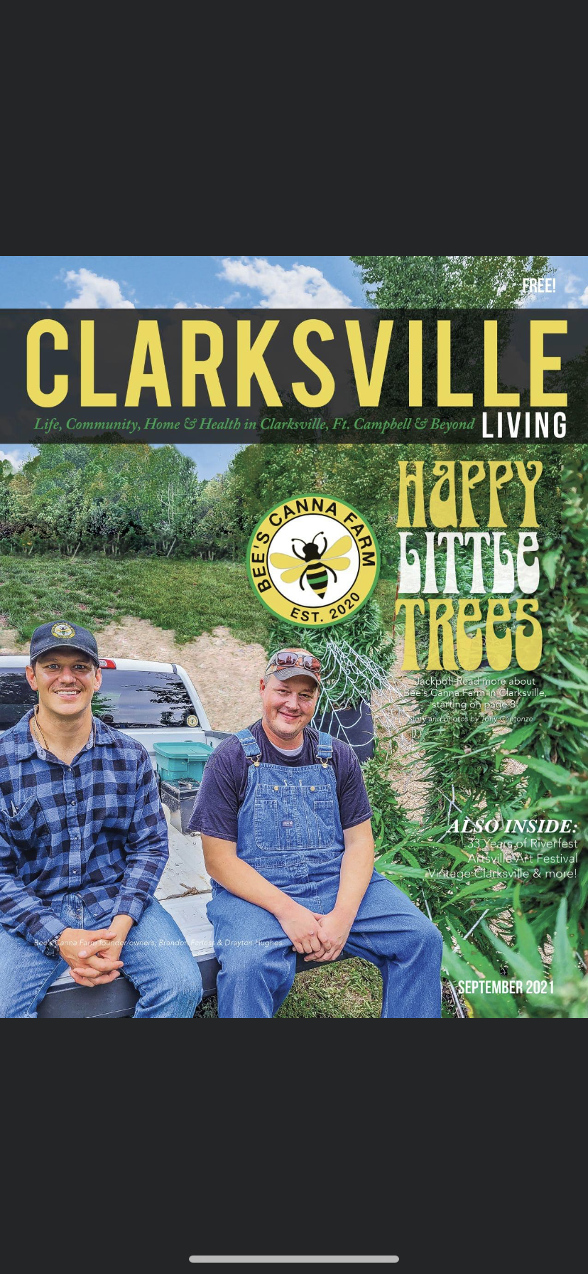 September edition Clarksville Living Magazine