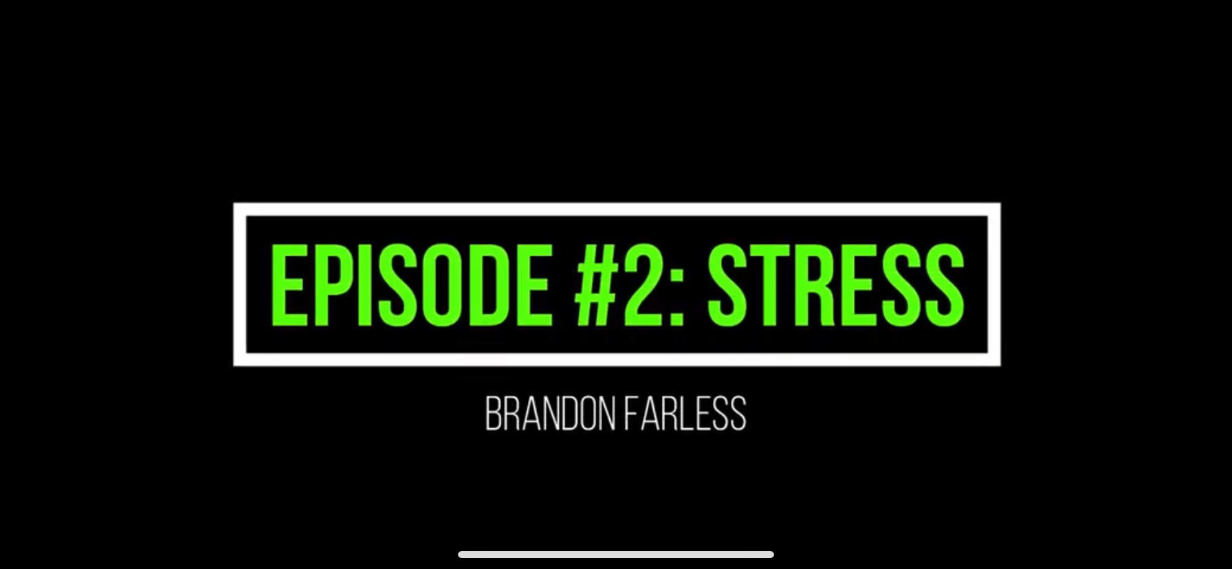 Episode #2: Stress