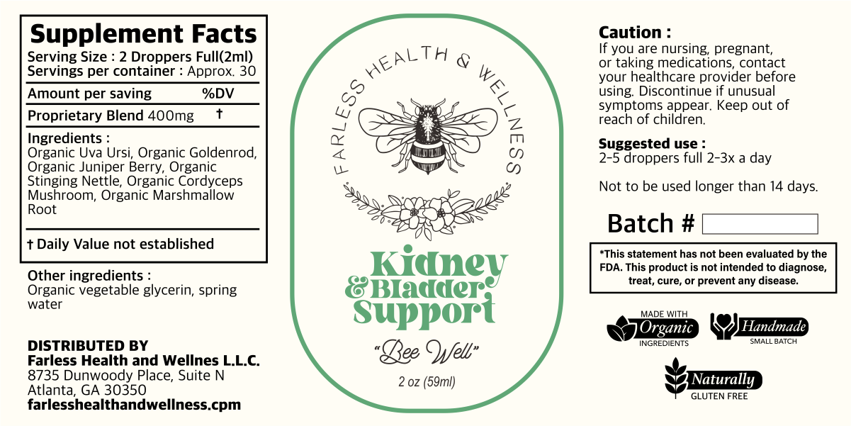 Kidney and Bladder Support