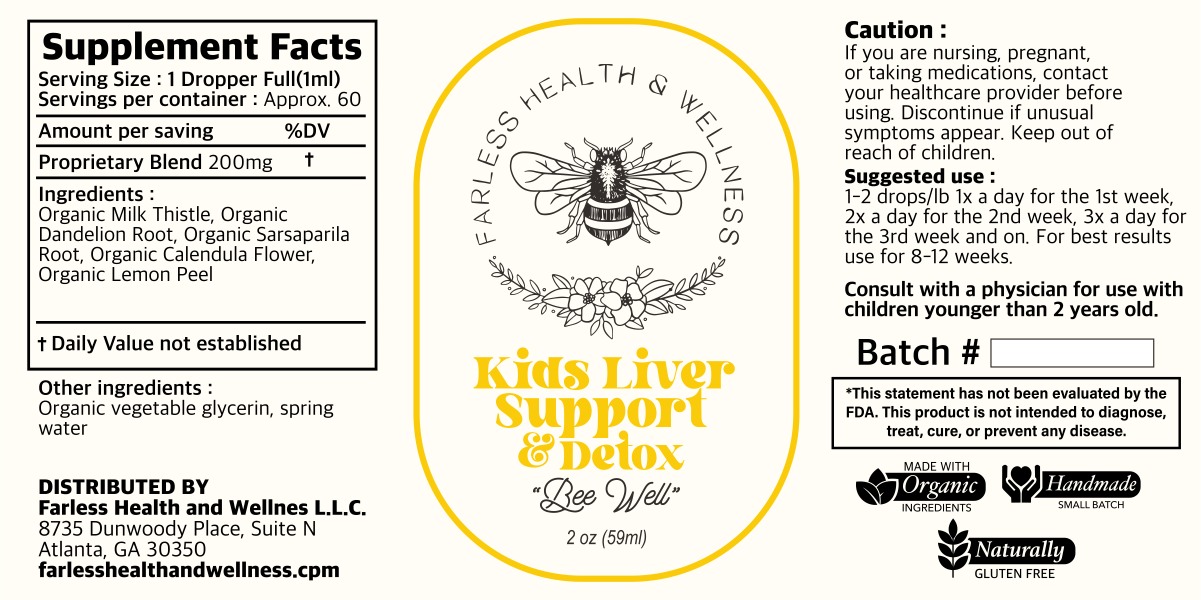 Kid's Liver Support and Detox