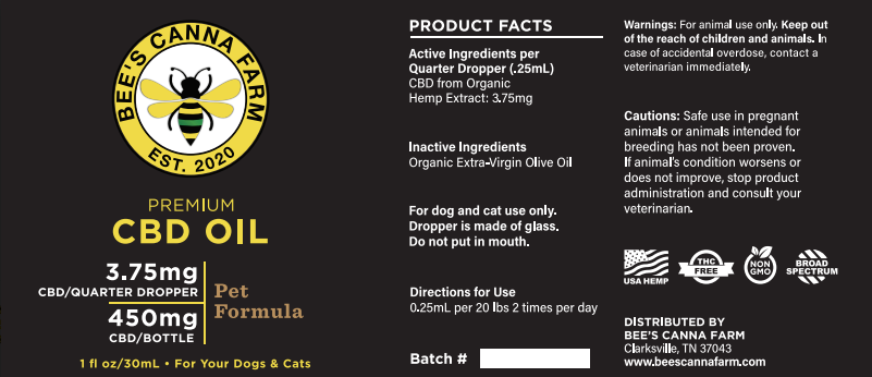 Pet Formula CBD Oil